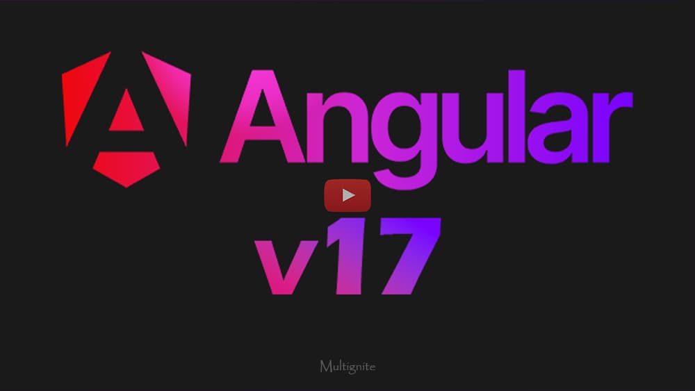 Angular v17 Walk Through