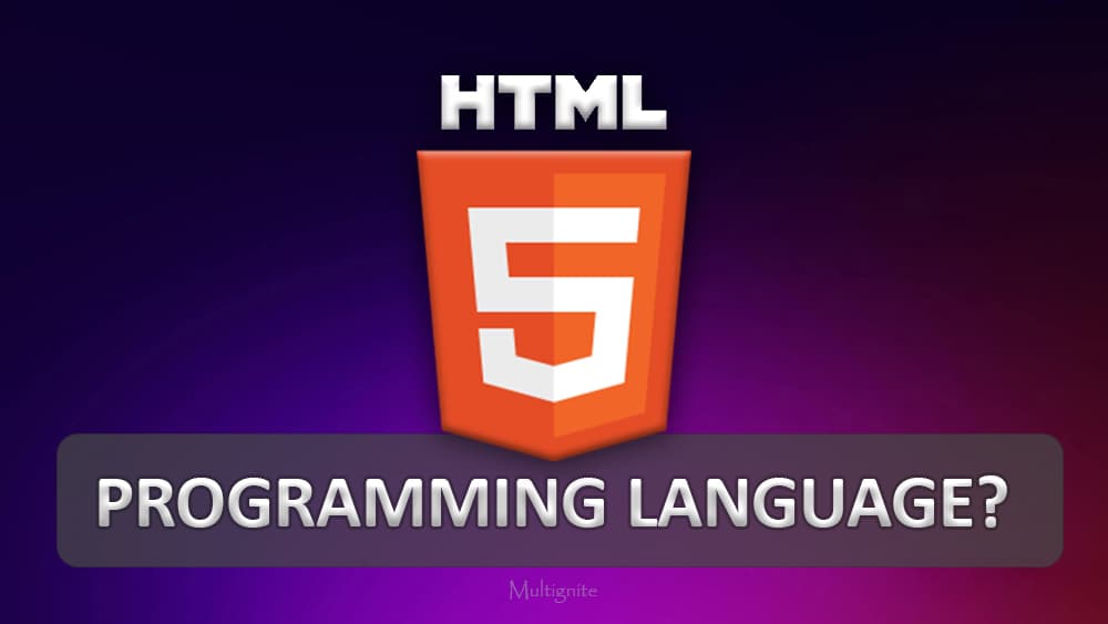 Is HTML a Programming Language?